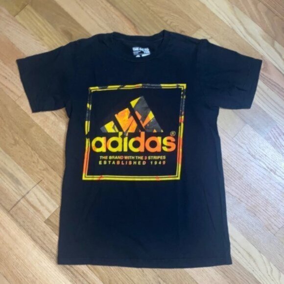 Black Adidas Tee - Picture 1 of 2